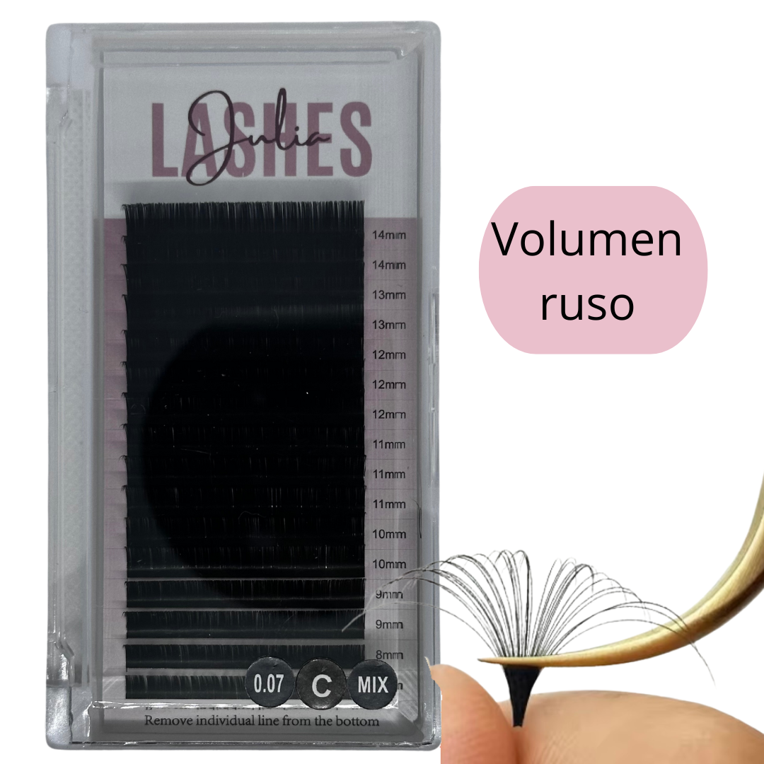 Extensiones de Pestañas volumen